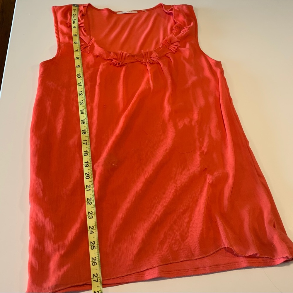 Buy 1, Get 2 free Tahari mixed media tunic top